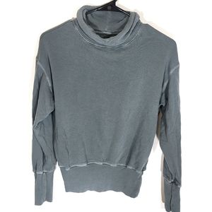 Madewell Rivet and Thread cowl neck 100% cotton sweater S